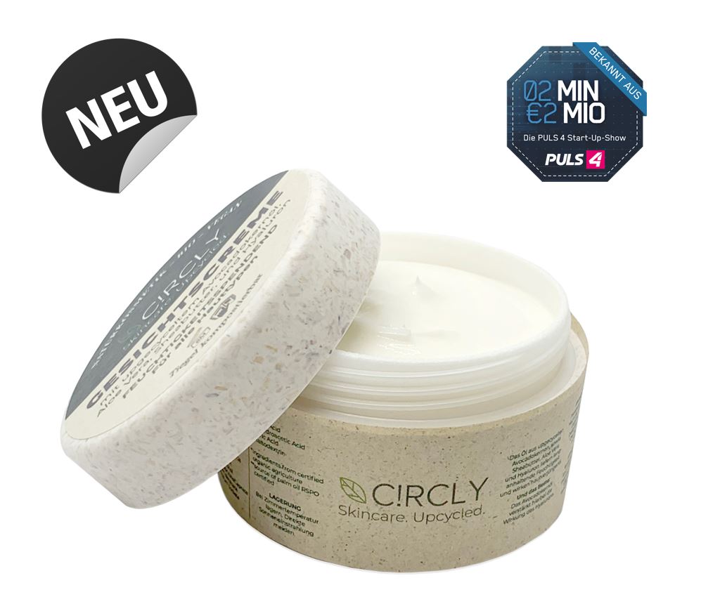 C!RCLY Gesichtscreme mit Avocado, Aloe Vera, Sheabutter und Hyaluron