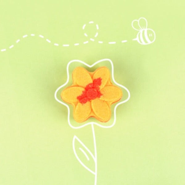 Badefee Badebombe Flowerpower Sweet Mango