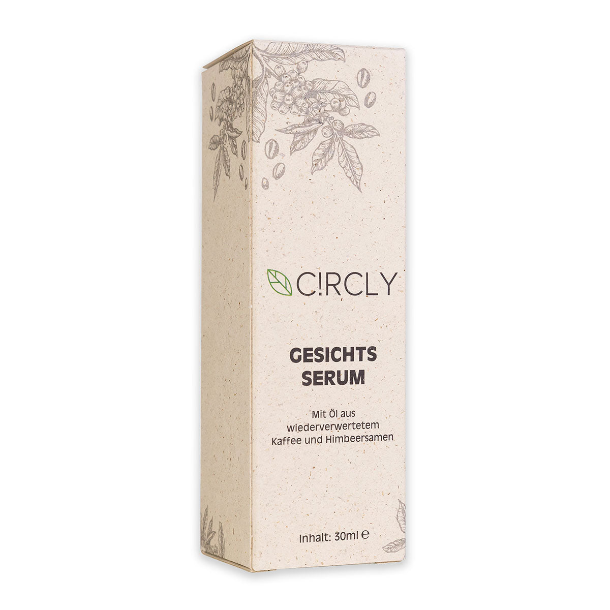 C!RCLY Gesichtsserum Kaffeeöl, Himbeeröl & Hagebuttenöl