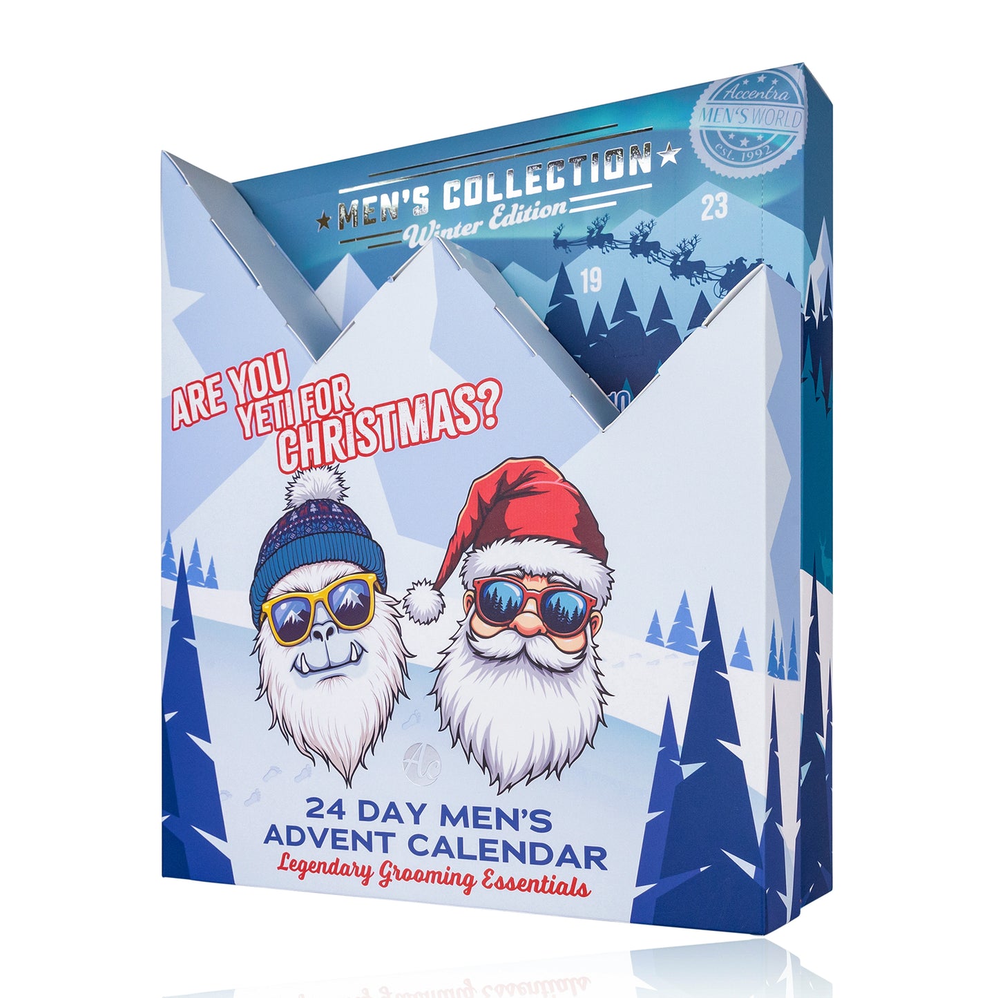 Adventskalender Mens Collection Winter Edition Freisteller gedreht