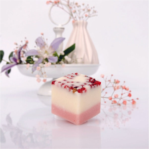 BadeWürfel Rhabarber-Erdbeere