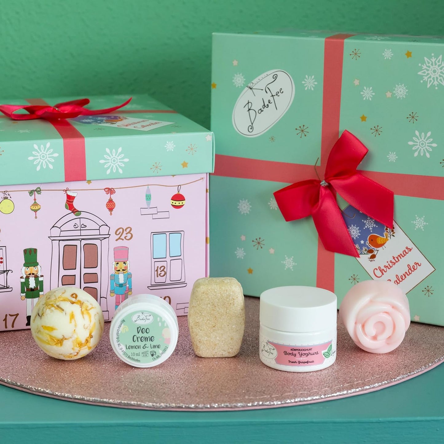 BadeFee Adventskalender Nussknacker-Design