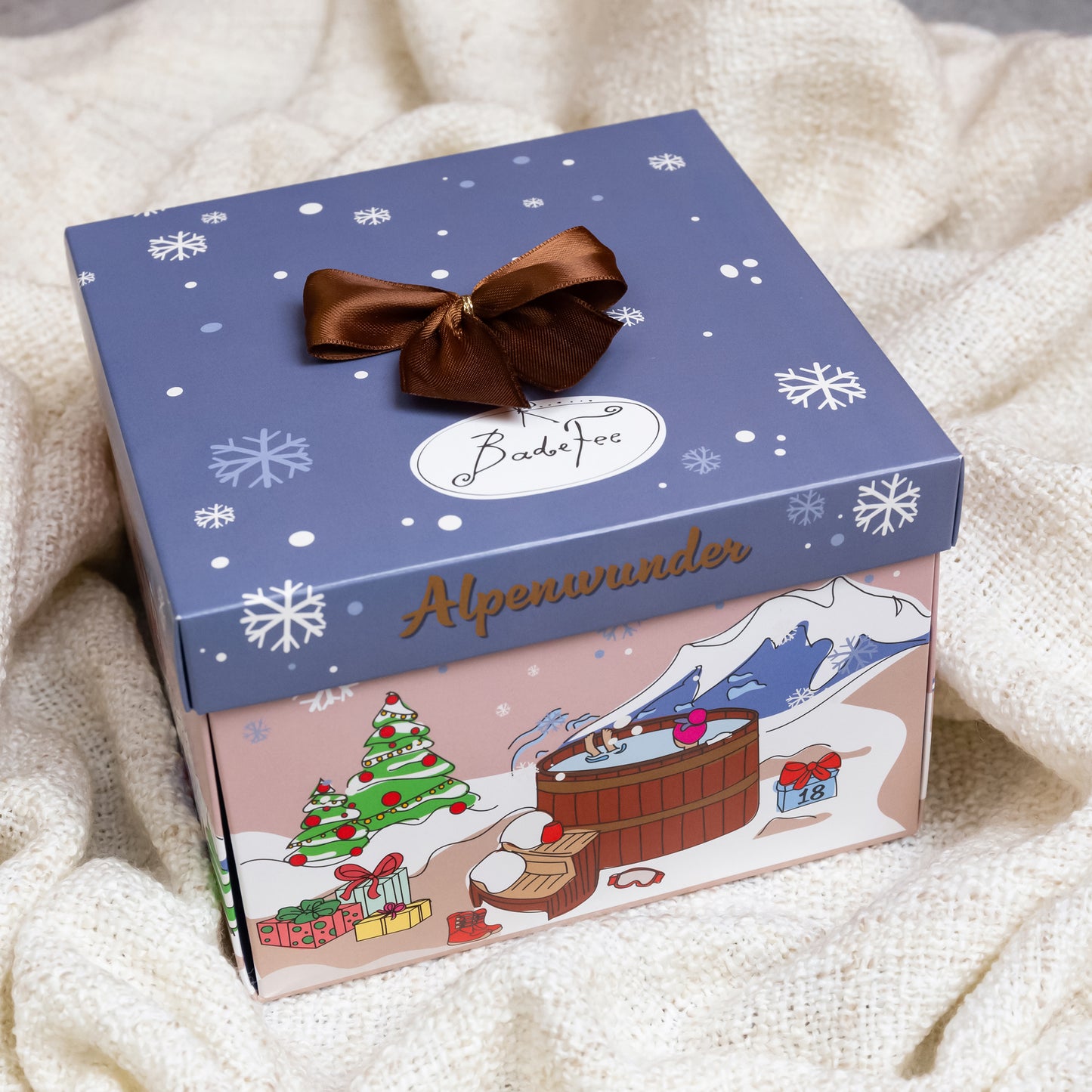 Badefee Adventskalender "Alpenwunder"