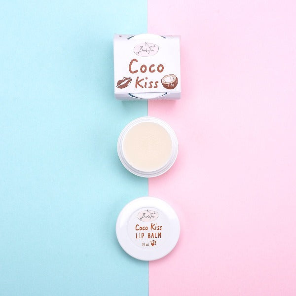 Badefee Lippenbalsam Coco Kiss  mit Bienenwachs & Cocoduft, mikroplastikfrei