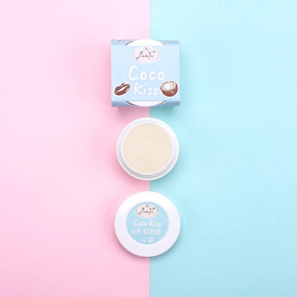Badefee Lippenpeeling Coco Kiss  mit Bienenwachs, Zucker & Cocoduft, mikroplastikfrei