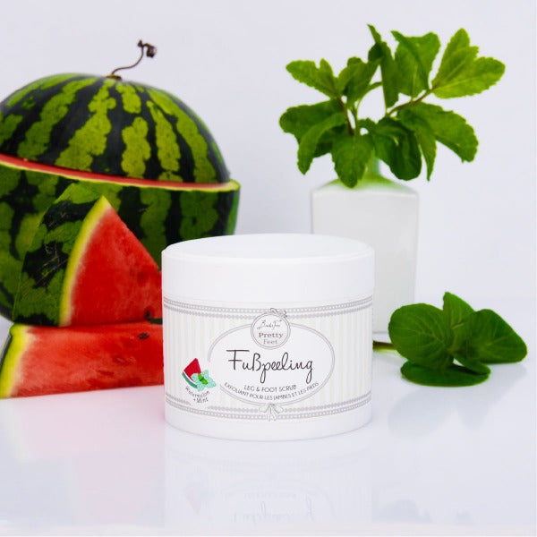 BADEFEE - Fußpeeling Pretty Feet "Wassermelone-Minze"
