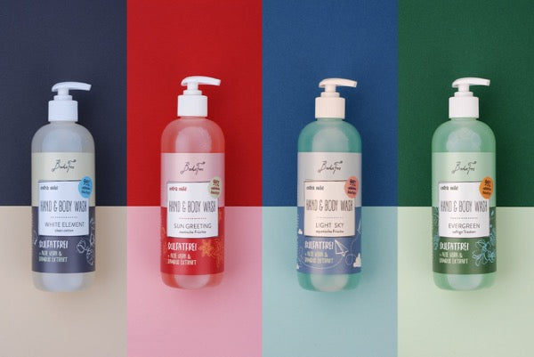 Badefee Sulfatfreie Hand & Body Wash "Light Sky"