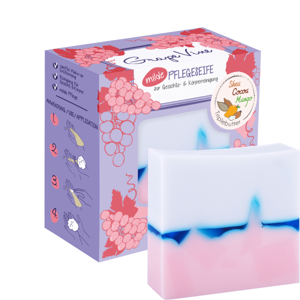 Badefee Pflegeseife Grape Vine