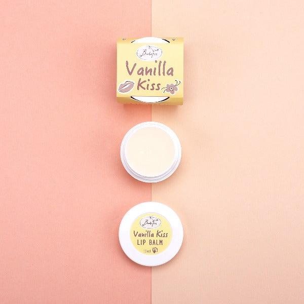 Badefee Lippenbalsam Vanilla Kiss  mit Bienenwachs & natürlichem Duft, mikroplastikfrei